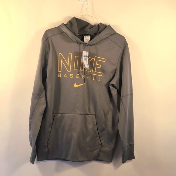 Nike Therma Fit Gray Hoodie Size Medium New with tags - Picture 1 of 11